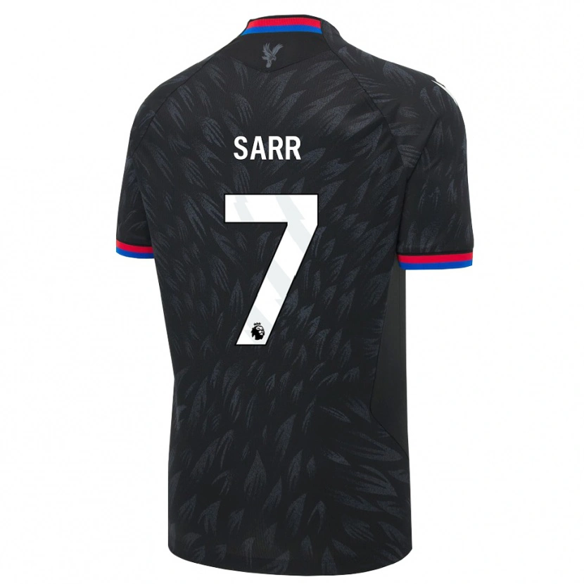 Danxen Damen Ismaïla Sarr #7 Schwarz Blau Rot Auswärtstrikot Trikot 2026/27 T-Shirt Österreich