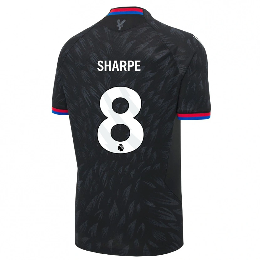 Danxen Damen Molly-Mae Sharpe #8 Schwarz Blau Rot Auswärtstrikot Trikot 2026/27 T-Shirt Österreich