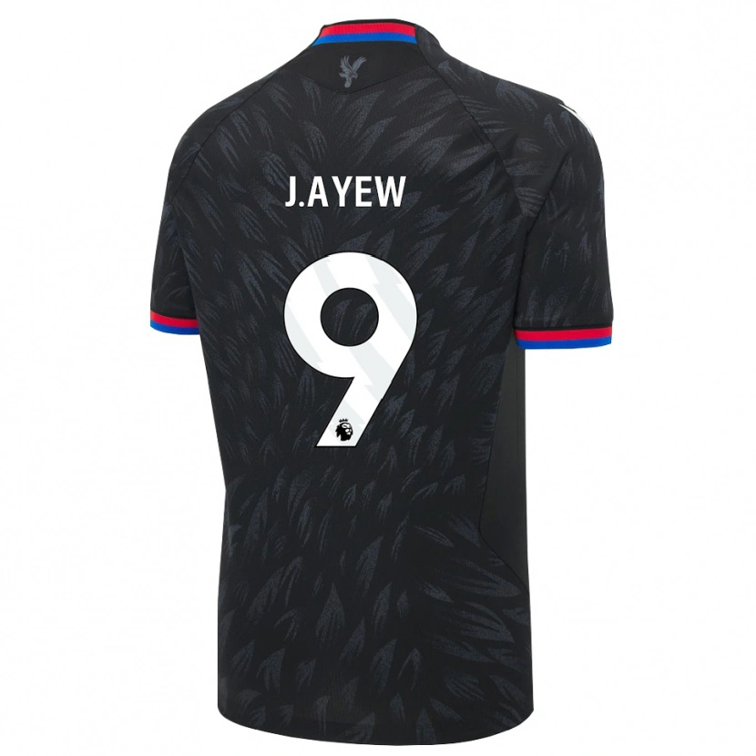 Danxen Damen Jordan Ayew #9 Schwarz Blau Rot Auswärtstrikot Trikot 2026/27 T-Shirt Österreich
