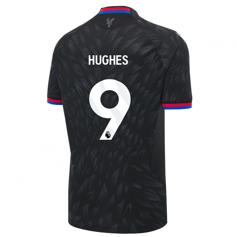 Danxen Damen Elise Hughes #9 Schwarz Blau Rot Auswärtstrikot Trikot 2026/27 T-Shirt Österreich