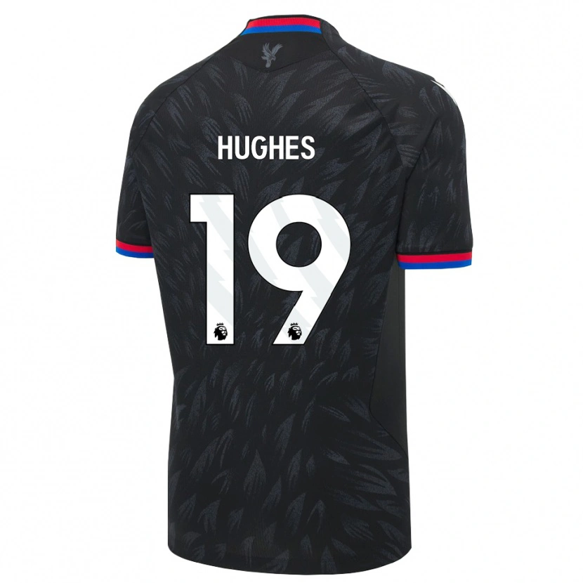 Danxen Damen Will Hughes #19 Schwarz Blau Rot Auswärtstrikot Trikot 2026/27 T-Shirt Österreich