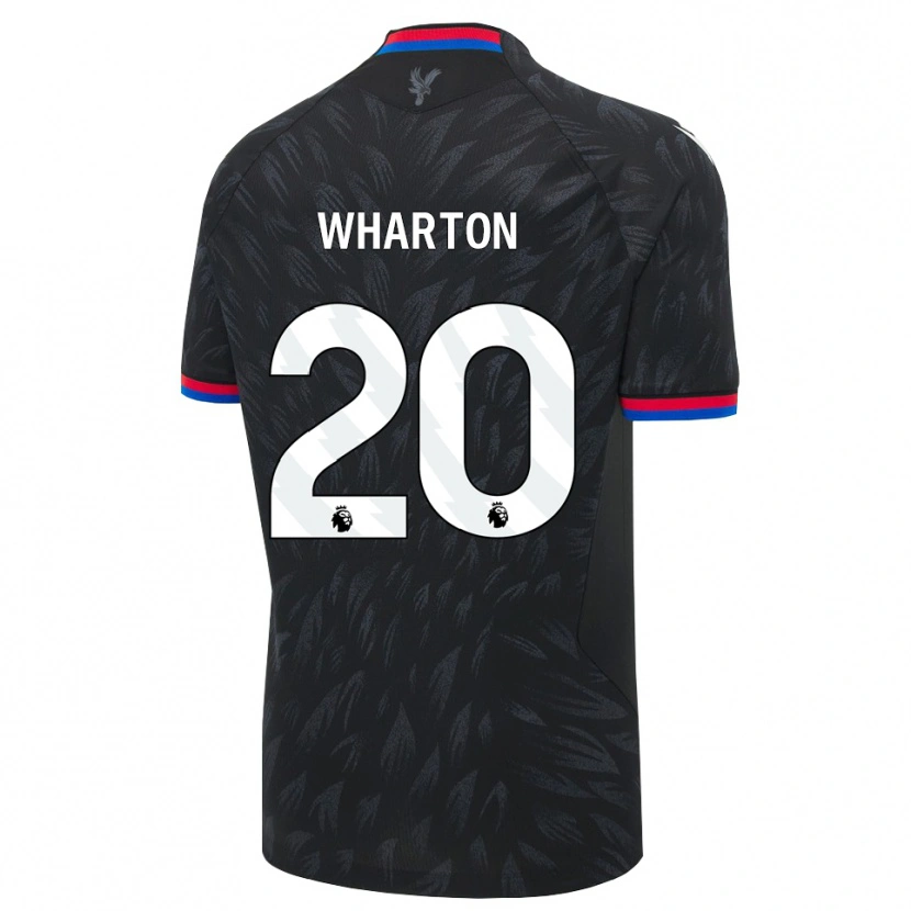 Danxen Damen Adam Wharton #20 Schwarz Blau Rot Auswärtstrikot Trikot 2026/27 T-Shirt Österreich