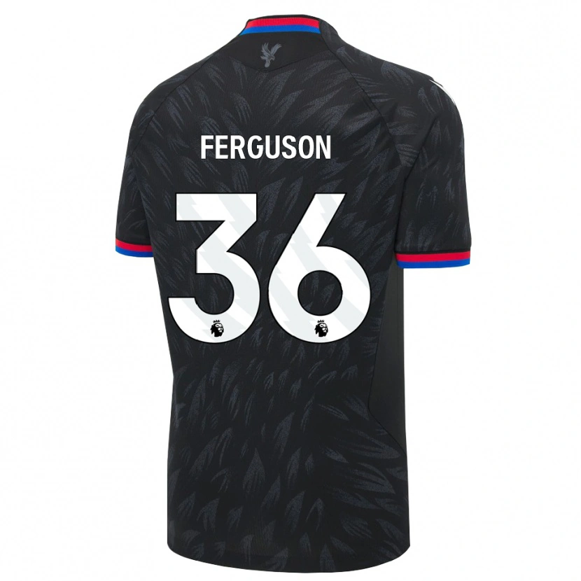 Danxen Damen Nathan Ferguson #36 Schwarz Blau Rot Auswärtstrikot Trikot 2026/27 T-Shirt Österreich