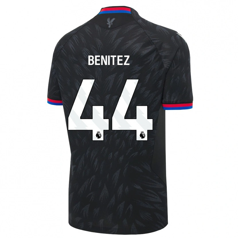 Danxen Damen Walter Benítez #44 Schwarz Blau Rot Auswärtstrikot Trikot 2026/27 T-Shirt Österreich