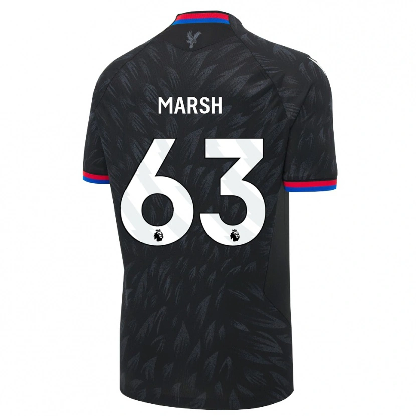 Danxen Damen Zach Marsh #63 Schwarz Blau Rot Auswärtstrikot Trikot 2026/27 T-Shirt Österreich