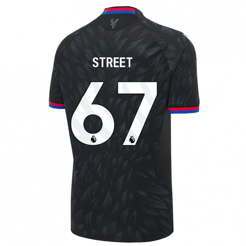 Danxen Damen Rob Street #67 Schwarz Blau Rot Auswärtstrikot Trikot 2026/27 T-Shirt Österreich