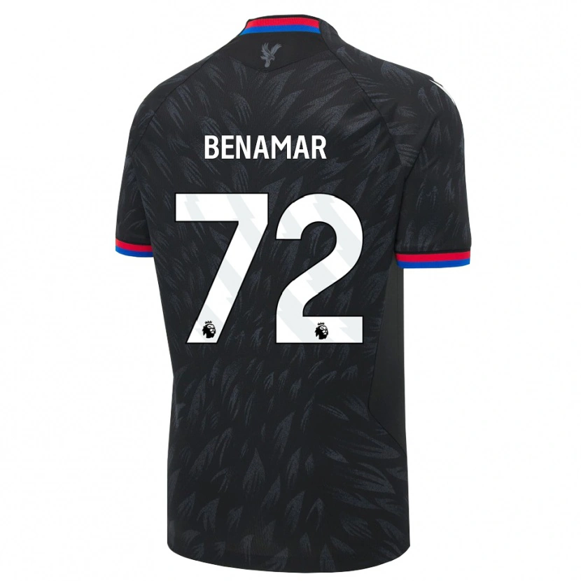Danxen Damen Dean Benamar #72 Schwarz Blau Rot Auswärtstrikot Trikot 2026/27 T-Shirt Österreich