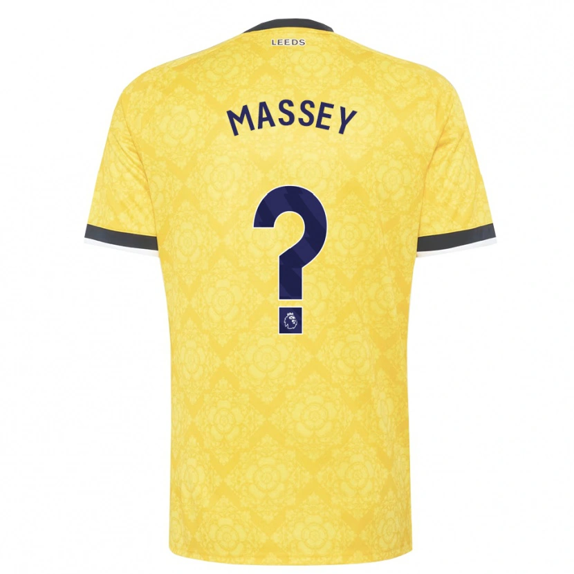 Danxen Damen Alex Massey #0 Gelb Weiß Schwarz Auswärtstrikot Trikot 2026/27 T-Shirt Österreich