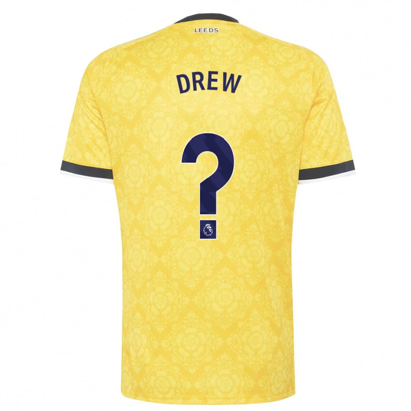 Danxen Damen Drew Greene #0 Gelb Weiß Schwarz Auswärtstrikot Trikot 2026/27 T-Shirt Österreich