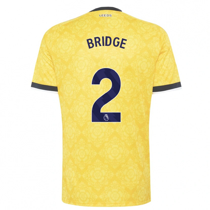 Danxen Damen Isaac Bridge #2 Gelb Weiß Schwarz Auswärtstrikot Trikot 2026/27 T-Shirt Österreich