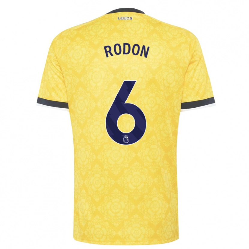 Danxen Damen Joe Rodon #6 Gelb Weiß Schwarz Auswärtstrikot Trikot 2026/27 T-Shirt Österreich