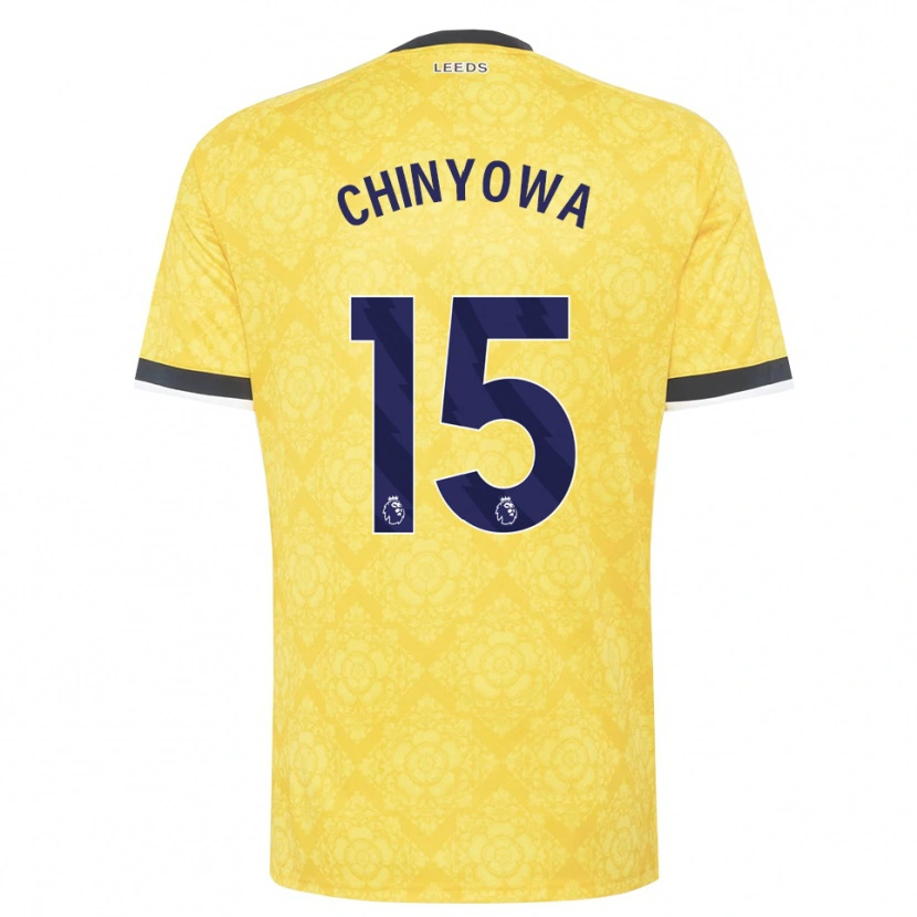 Danxen Damen Taku Chinyowa #15 Gelb Weiß Schwarz Auswärtstrikot Trikot 2026/27 T-Shirt Österreich
