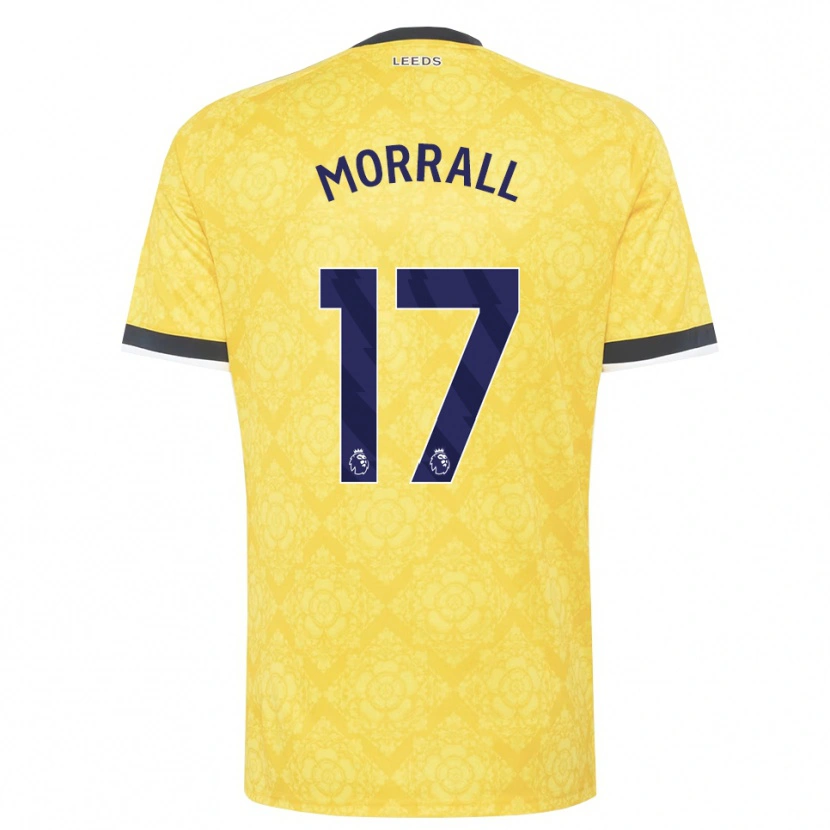 Danxen Damen Kai Morrall #17 Gelb Weiß Schwarz Auswärtstrikot Trikot 2026/27 T-Shirt Österreich