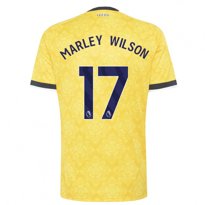 Danxen Damen Marley Wilson #17 Gelb Weiß Schwarz Auswärtstrikot Trikot 2026/27 T-Shirt Österreich