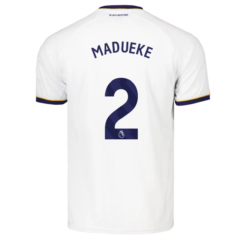 Danxen Damen Divine Madueke #2 Mitternachtsblau Weiß Gelb Auswärtstrikot Trikot 2026/27 T-Shirt Österreich