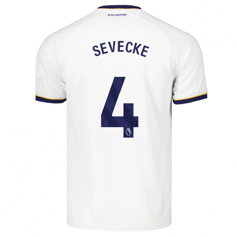 Danxen Damen Rikke Sevecke #4 Mitternachtsblau Weiß Gelb Auswärtstrikot Trikot 2026/27 T-Shirt Österreich