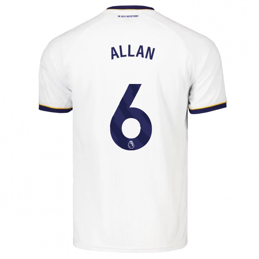 Danxen Damen Allan #6 Mitternachtsblau Weiß Gelb Auswärtstrikot Trikot 2026/27 T-Shirt Österreich