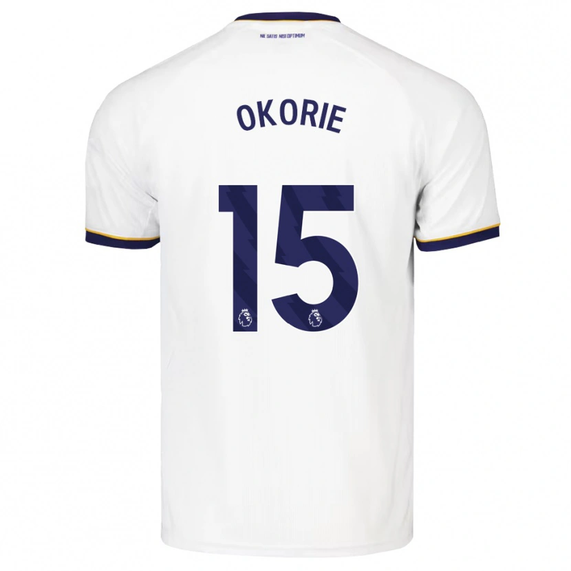 Danxen Damen Levi Okorie #15 Mitternachtsblau Weiß Gelb Auswärtstrikot Trikot 2026/27 T-Shirt Österreich