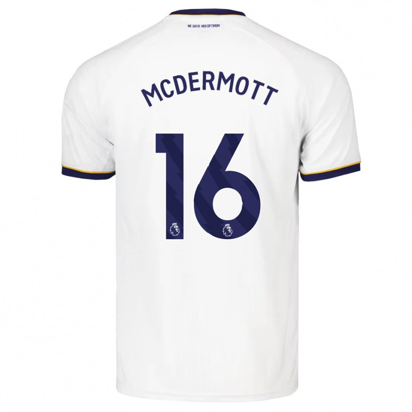 Danxen Damen Tom Mcdermott #16 Mitternachtsblau Weiß Gelb Auswärtstrikot Trikot 2026/27 T-Shirt Österreich