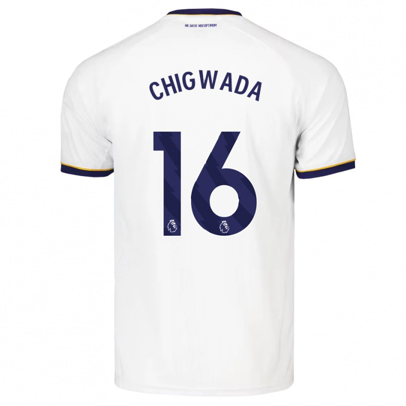 Danxen Damen Josh Chigwada #16 Mitternachtsblau Weiß Gelb Auswärtstrikot Trikot 2026/27 T-Shirt Österreich