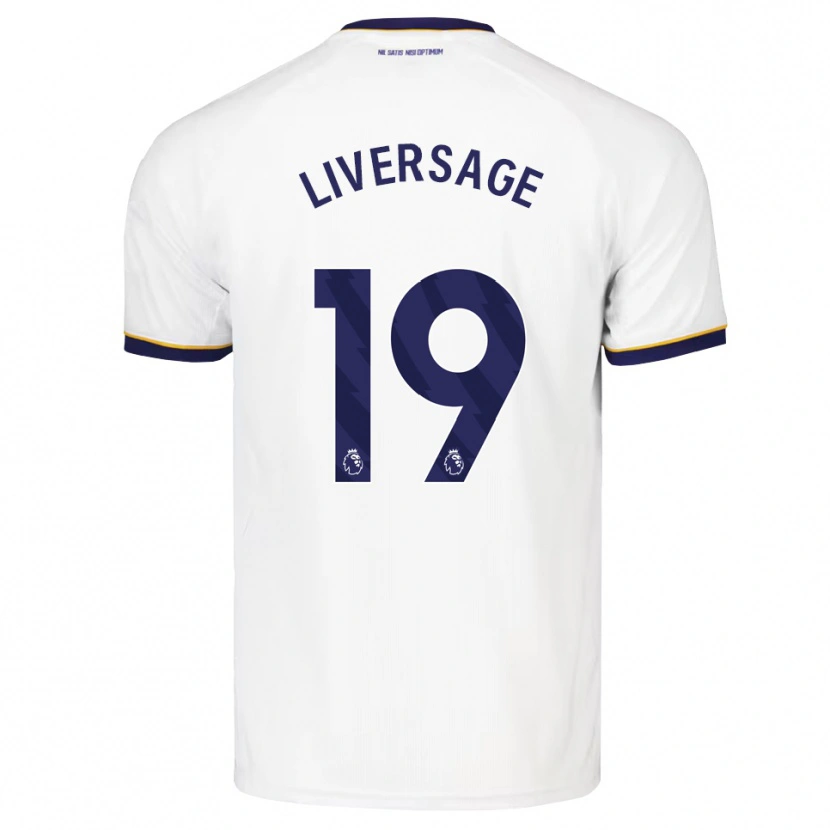 Danxen Damen Leon Liversage #19 Mitternachtsblau Weiß Gelb Auswärtstrikot Trikot 2026/27 T-Shirt Österreich
