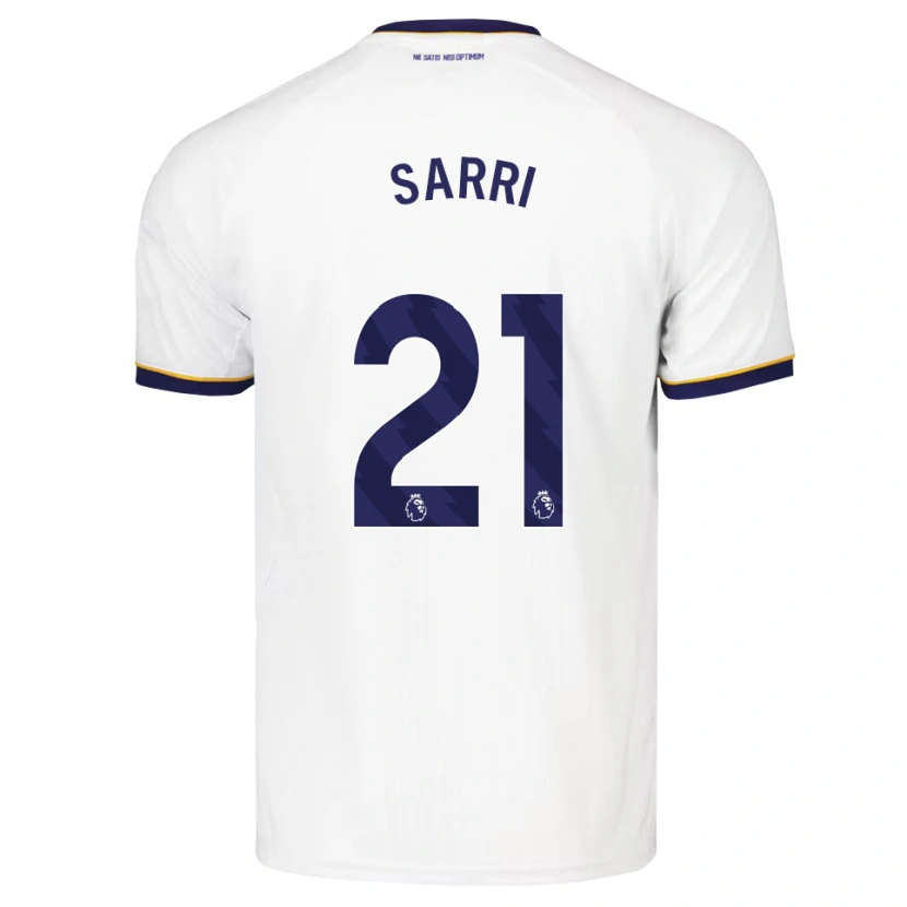 Danxen Damen Veatriki Sarri #21 Mitternachtsblau Weiß Gelb Auswärtstrikot Trikot 2026/27 T-Shirt Österreich