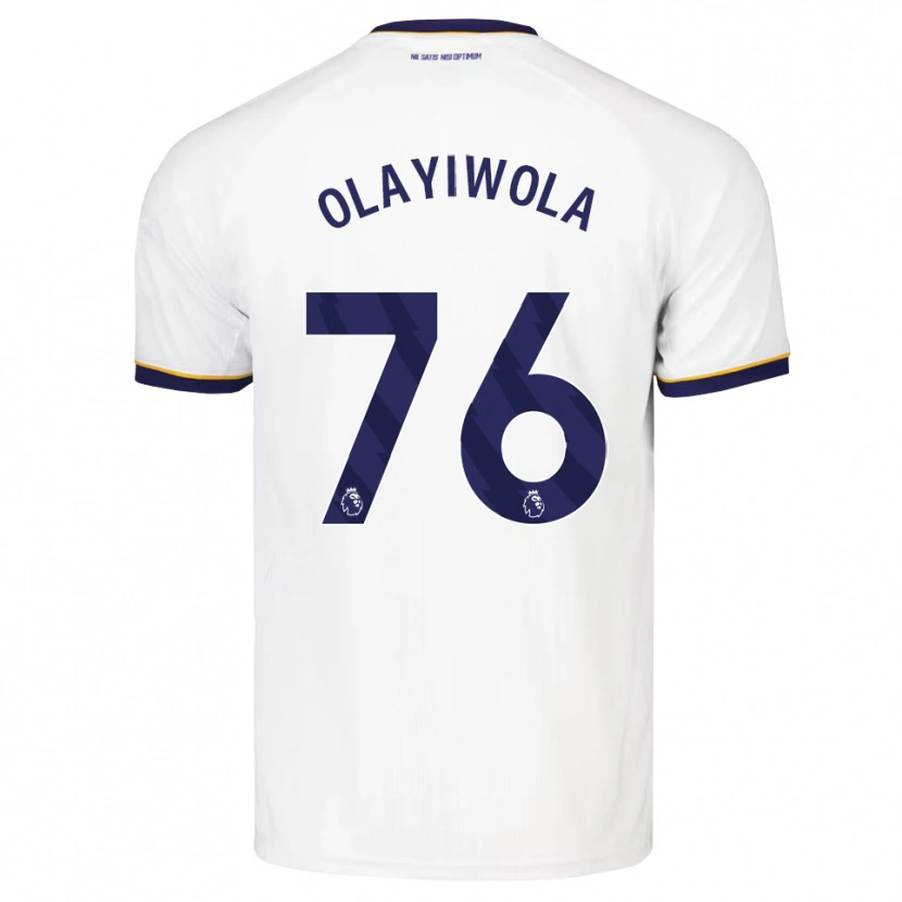 Danxen Damen Malik Olayiwola #76 Mitternachtsblau Weiß Gelb Auswärtstrikot Trikot 2026/27 T-Shirt Österreich
