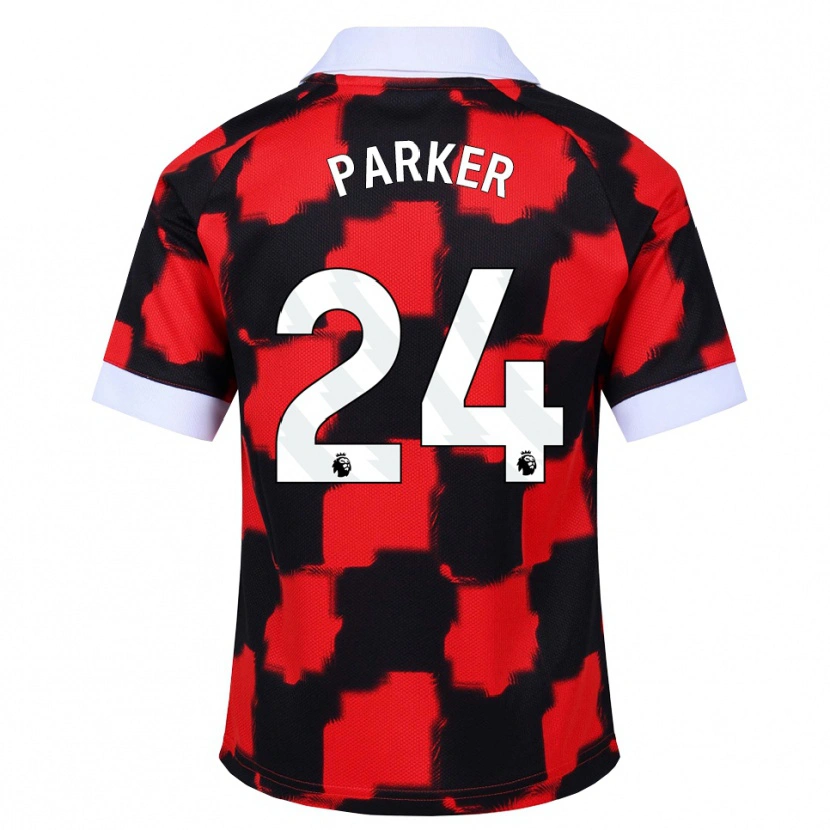 Danxen Damen Beau Parker #24 Rot Weiß Schwarz Auswärtstrikot Trikot 2026/27 T-Shirt Österreich