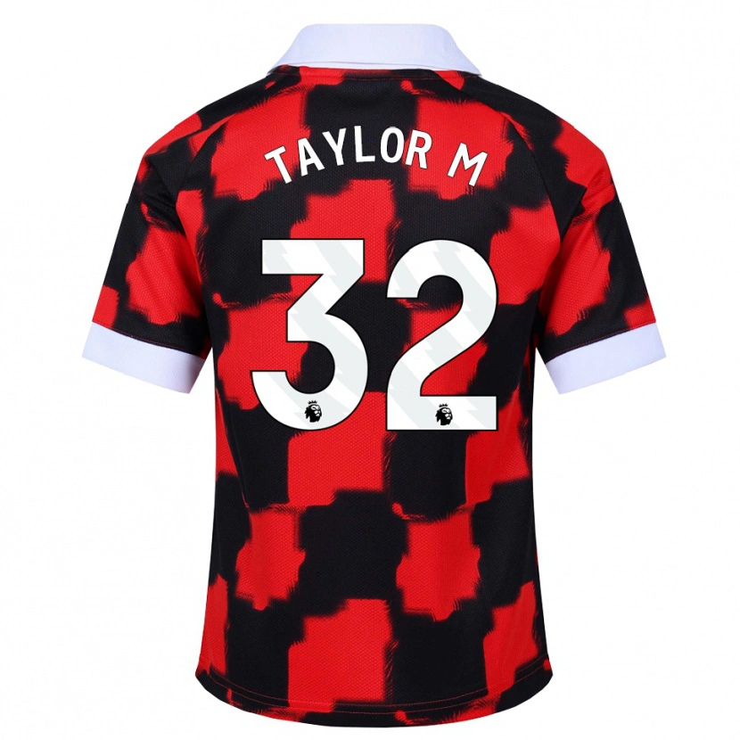 Danxen Damen Belle Taylor-M #32 Rot Weiß Schwarz Auswärtstrikot Trikot 2026/27 T-Shirt Österreich