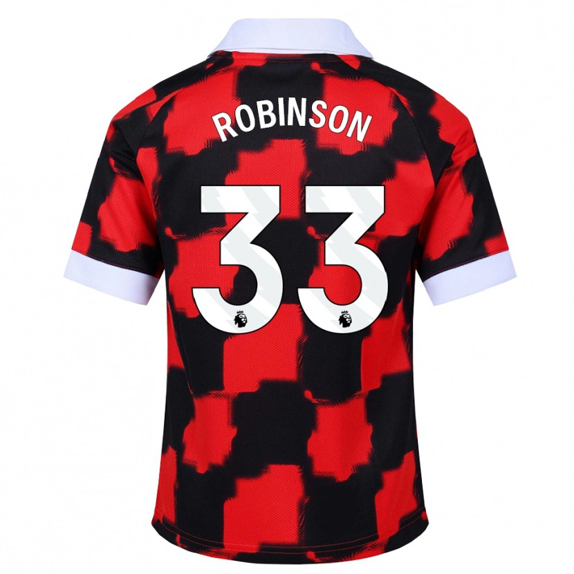 Danxen Damen Antonee Robinson #33 Rot Weiß Schwarz Auswärtstrikot Trikot 2026/27 T-Shirt Österreich
