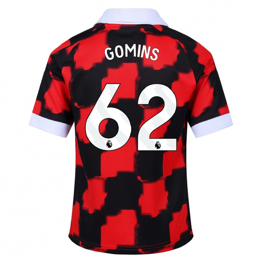 Danxen Damen Markuss Gomins #62 Rot Weiß Schwarz Auswärtstrikot Trikot 2026/27 T-Shirt Österreich
