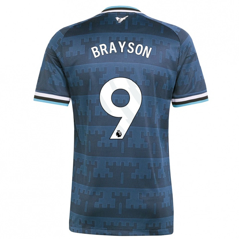 Danxen Damen Joe Brayson #9 Gelb Schwarz Blau Auswärtstrikot Trikot 2026/27 T-Shirt Österreich