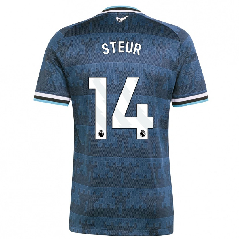 Danxen Damen Sean Steur #14 Gelb Schwarz Blau Auswärtstrikot Trikot 2026/27 T-Shirt Österreich