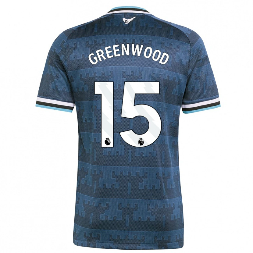 Danxen Damen Hannah Greenwood #15 Gelb Schwarz Blau Auswärtstrikot Trikot 2026/27 T-Shirt Österreich