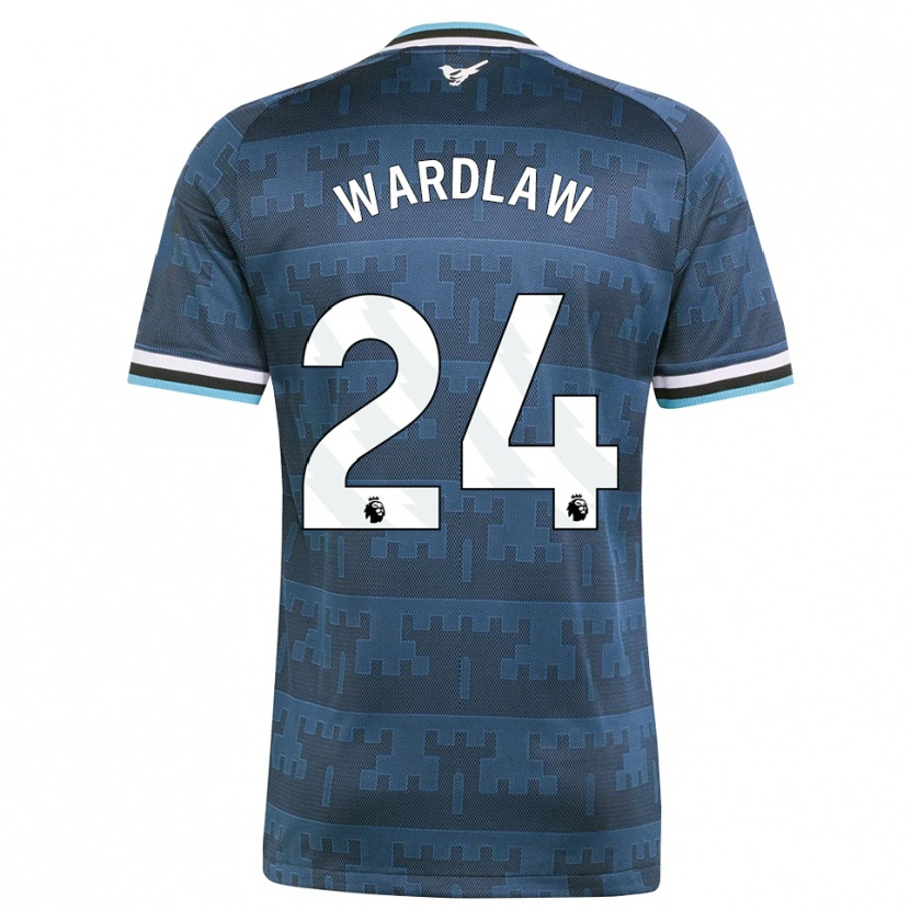 Danxen Damen Charlotte Wardlaw #24 Gelb Schwarz Blau Auswärtstrikot Trikot 2026/27 T-Shirt Österreich