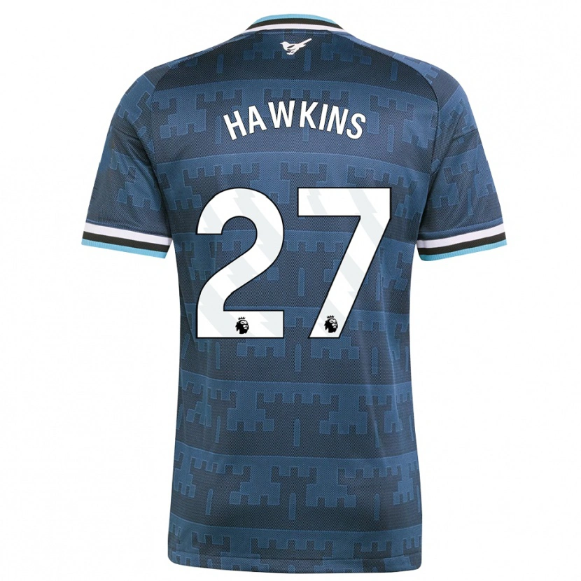 Danxen Damen Hannah Hawkins #27 Gelb Schwarz Blau Auswärtstrikot Trikot 2026/27 T-Shirt Österreich