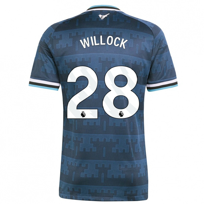 Danxen Damen Joe Willock #28 Gelb Schwarz Blau Auswärtstrikot Trikot 2026/27 T-Shirt Österreich