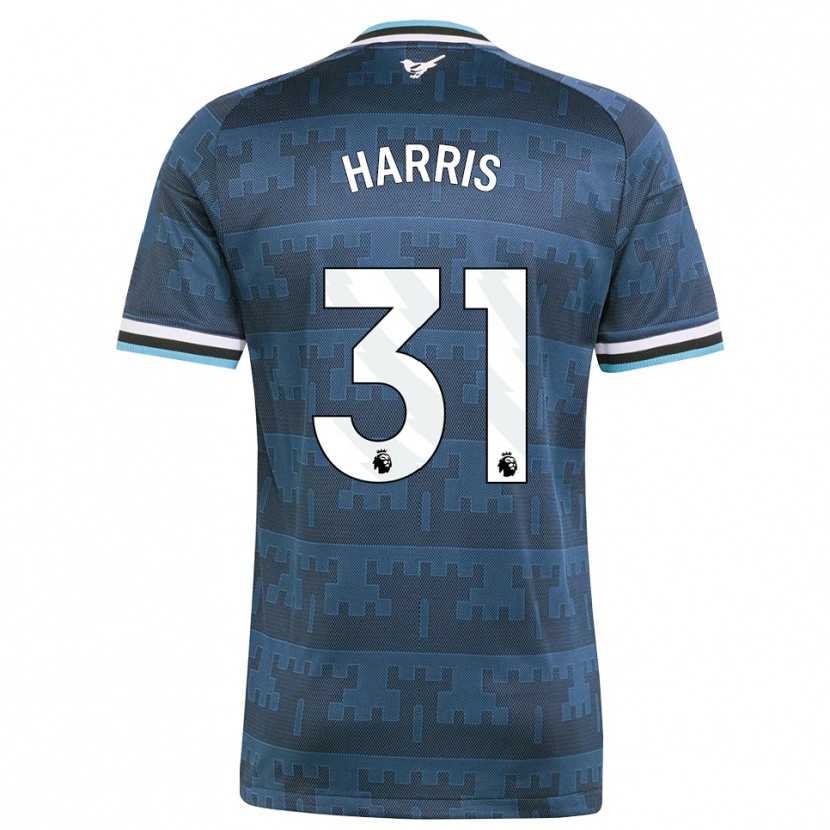 Danxen Damen Aidan Harris #31 Gelb Schwarz Blau Auswärtstrikot Trikot 2026/27 T-Shirt Österreich