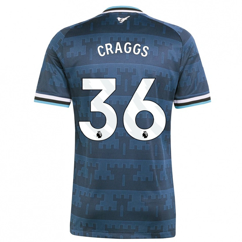Danxen Damen Luke Craggs #36 Gelb Schwarz Blau Auswärtstrikot Trikot 2026/27 T-Shirt Österreich