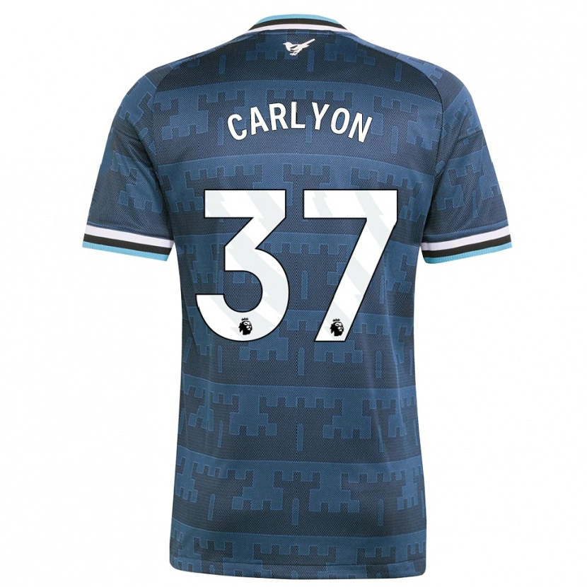Danxen Damen Nathan Carlyon #37 Gelb Schwarz Blau Auswärtstrikot Trikot 2026/27 T-Shirt Österreich