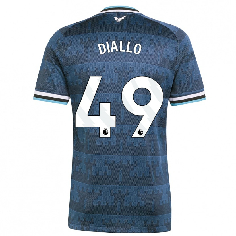 Danxen Damen Amadou Diallo #49 Gelb Schwarz Blau Auswärtstrikot Trikot 2026/27 T-Shirt Österreich