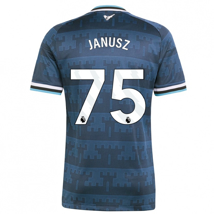 Danxen Damen Adrian Janusz #75 Gelb Schwarz Blau Auswärtstrikot Trikot 2026/27 T-Shirt Österreich