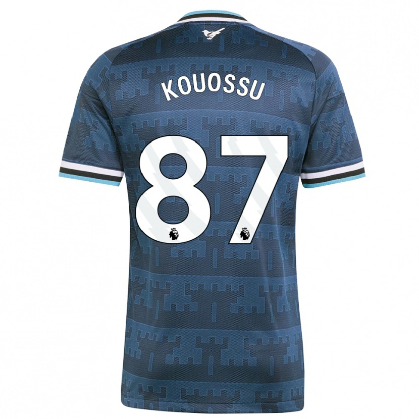 Danxen Damen Jayden Kouossu #87 Gelb Schwarz Blau Auswärtstrikot Trikot 2026/27 T-Shirt Österreich