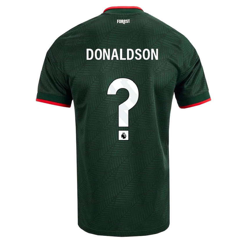Danxen Damen Mason Donaldson #0 Dunkelgrün Rot Auswärtstrikot Trikot 2026/27 T-Shirt Österreich