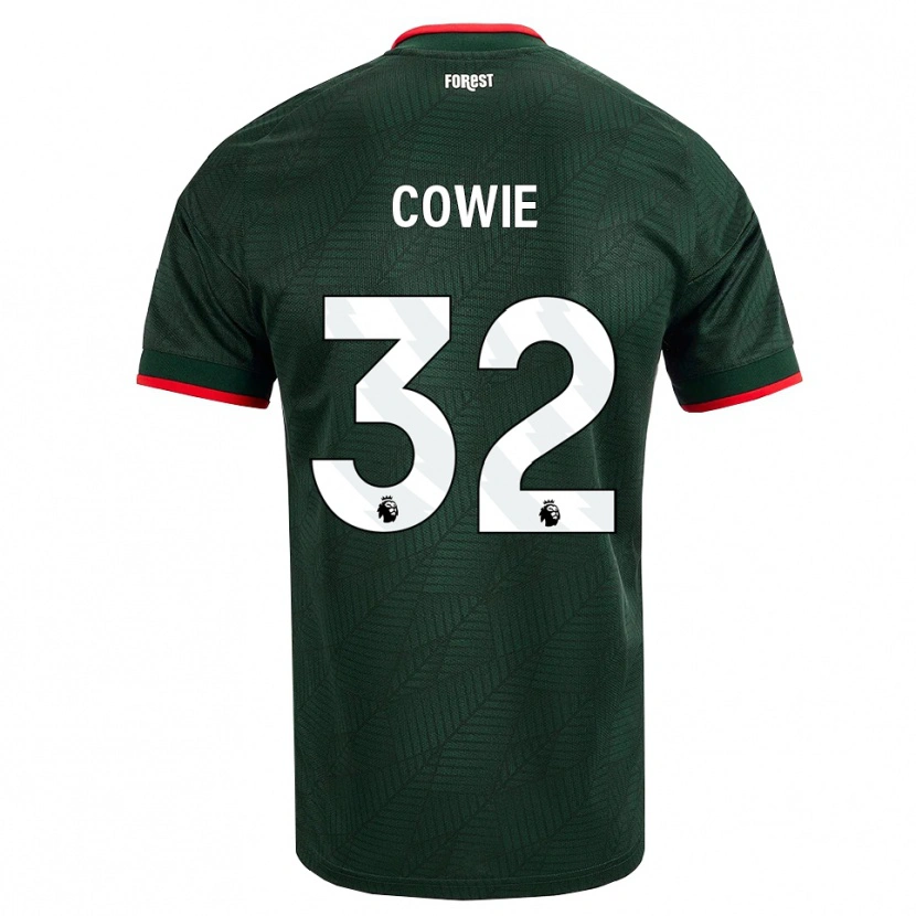 Danxen Damen Abi Cowie #32 Dunkelgrün Rot Auswärtstrikot Trikot 2026/27 T-Shirt Österreich