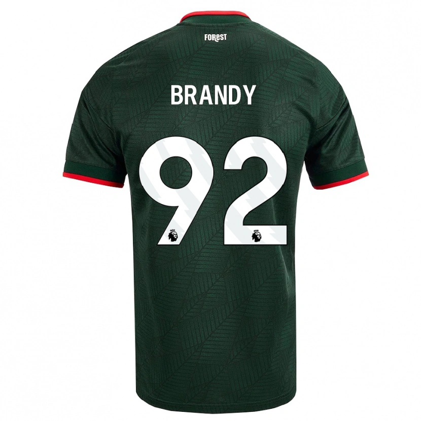 Danxen Damen Taeneal Brandy #92 Dunkelgrün Rot Auswärtstrikot Trikot 2026/27 T-Shirt Österreich