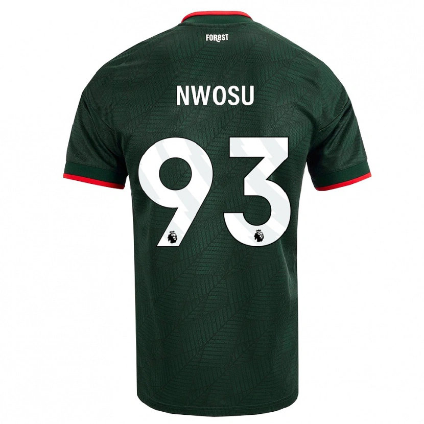Danxen Damen Chinaza Nwosu #93 Dunkelgrün Rot Auswärtstrikot Trikot 2026/27 T-Shirt Österreich