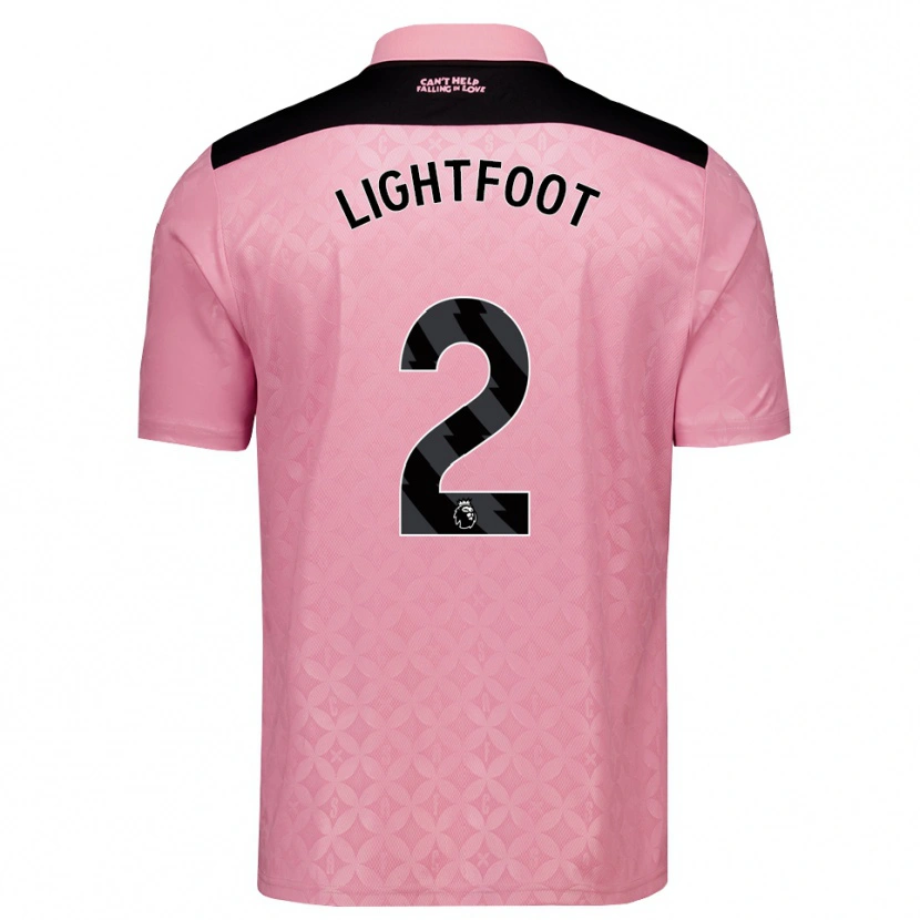 Danxen Damen Archie Lightfoot #2 Hellrosa Schwarz Auswärtstrikot Trikot 2026/27 T-Shirt Österreich