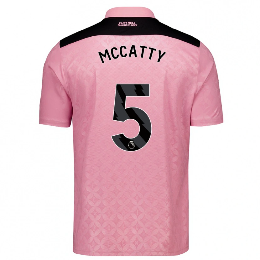 Danxen Damen Grace Mccatty #5 Hellrosa Schwarz Auswärtstrikot Trikot 2026/27 T-Shirt Österreich