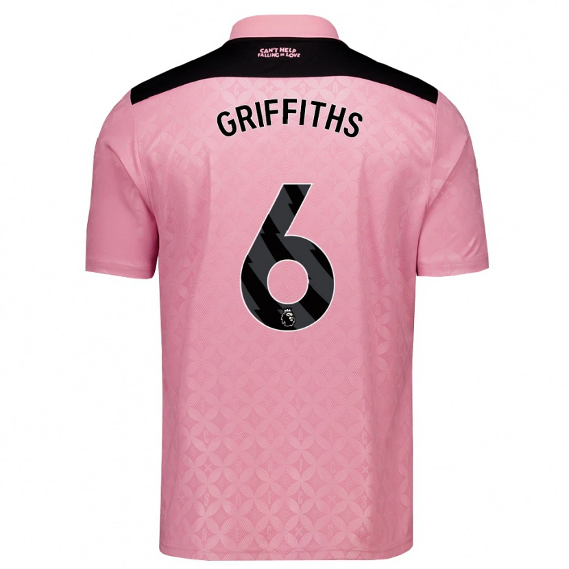 Danxen Damen Louise Griffiths #6 Hellrosa Schwarz Auswärtstrikot Trikot 2026/27 T-Shirt Österreich